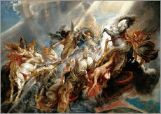 Sticker mural  La Chute de Phaéton - Peter Paul Rubens