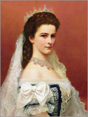 Poster  Impératrice Élisabeth d'Autriche - Georg Raab