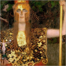 Tableau sur toile  Pallas Athéna - Gustav Klimt