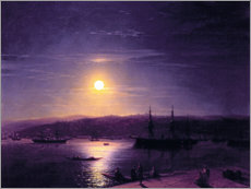 Tableau en PVC  Constantinople la nuit - Ivan Konstantinovich Aivazovsky
