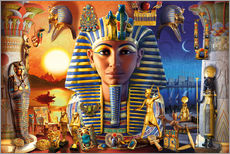 Sticker mural  Trésors égyptiens - Andrew Farley