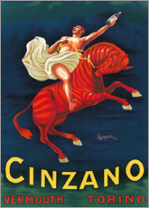 Poster  Cinzano Vermouth Torino - Leonetto Cappiello