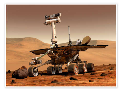 Poster Mars Rover