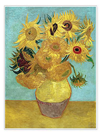 Poster  Les Tournesols - Vincent van Gogh