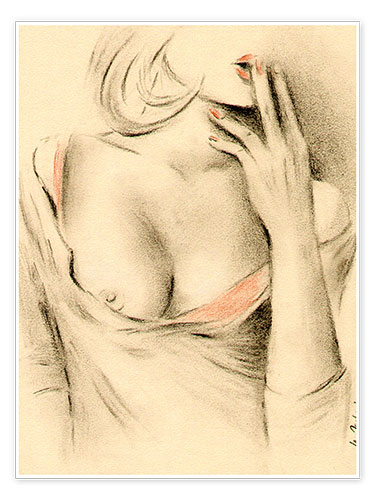 Poster Aphrodite la moderne