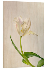 Tableau en bois  Tulipe - Nailia Schwarz
