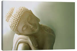 Tableau sur toile  Bouddha en paix - Christine Ganz