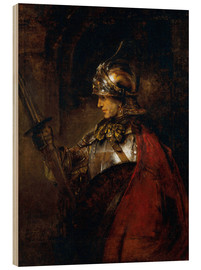 Tableau en bois  Alexandre le Grand - Rembrandt van Rijn