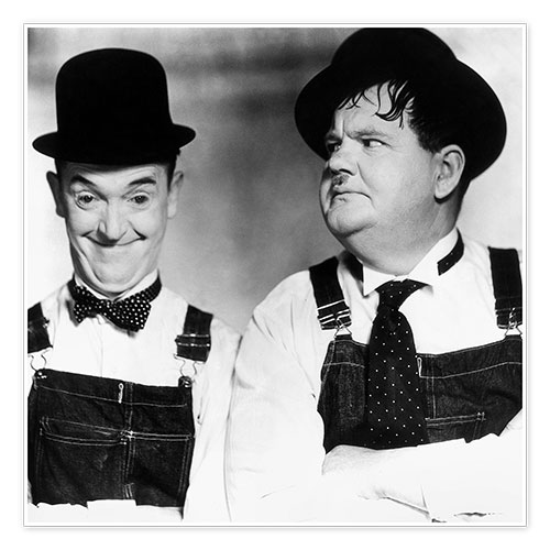 Poster Laurel & Hardy