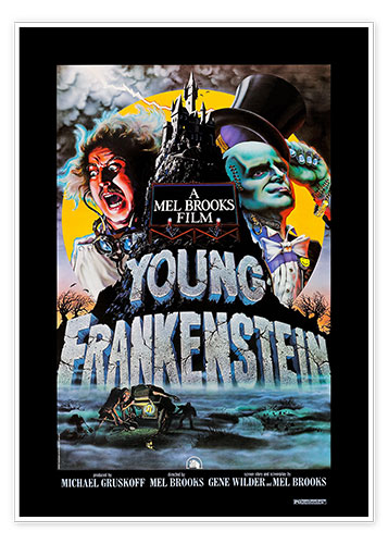 Poster Frankenstein Junior, 1974 (anglais)