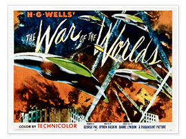 Poster La Guerre des mondes (anglais)