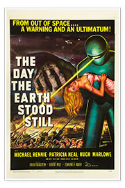 Poster Le Jour où la Terre s'arrêta (anglais)