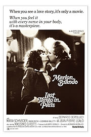 Poster  Le dernier Tango à Paris (anglais)
