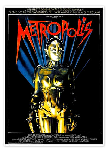 Poster Metropolis (italien)