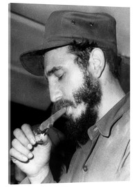 Tableau en verre acrylique  Fidel Castro