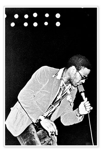 Poster Al Green onstage