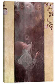 Tableau sur toile  Amour - Gustav Klimt
