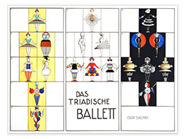 Poster  Das triadische Ballett - Oskar Schlemmer