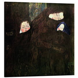 Tableau en aluminium  Mère avec deux enfants - Gustav Klimt