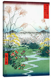 Tableau sur toile  Champs d'Otsuki dans la province de Kai - Utagawa Hiroshige