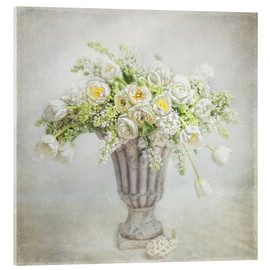 Tableau en verre acrylique  Bouquet de printemps - Lizzy Pe