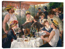 Tableau sur toile  Le Déjeuner des canotiers - Pierre-Auguste Renoir