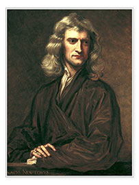 Poster  Isaac Newton - Thomas Oldham Barlow