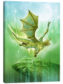 Tableau sur toile  Cœur de dragon - Dolphins DreamDesign