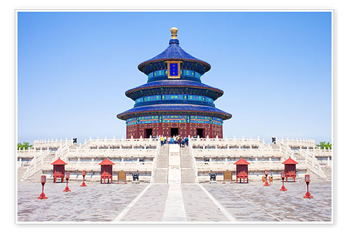 Poster Temple of Heaven in Beijing