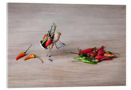 Tableau en verre acrylique  Les choses simples : la récolte - Nailia Schwarz