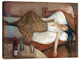 Tableau sur toile  Le Jour d'après - Edvard Munch