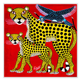 Poster Cheetahs on tour