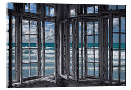 Tableau en verre acrylique  La marée monte - Joachim G. Pinkawa