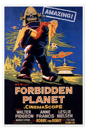 Poster  Planète interdite (anglais) - Vintage Entertainment Collection
