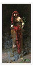 Poster  Pythie de Delphes - John Collier