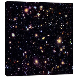 Tableau sur toile  Champ profond de Hubble - NASA