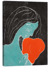 Tableau sur toile  Le cœur - Edvard Munch