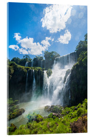 Tableau en verre acrylique  Waterfalls Foz de Iguazu - Michael Runkel