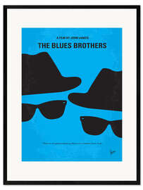 Impression artistique encadrée  Les Blues Brothers (anglais) - chungkong