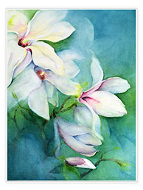 Poster  Magnolia denudata - Karen Armitage