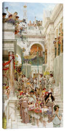Tableau sur toile  Printemps - Lawrence Alma-Tadema