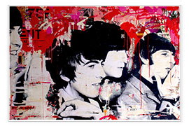 Poster  The Beatles - Michiel Folkers
