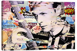 Tableau sur toile  David Bowie - Michiel Folkers