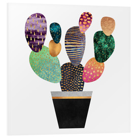 Tableau en PVC  Joli cactus - Elisabeth Fredriksson