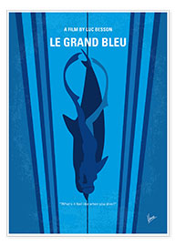 Poster Le Grand Bleu (anglais)