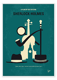 Poster Sherlock Holmes (anglais)