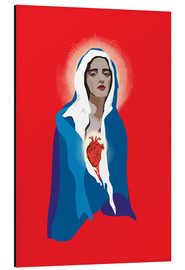 Tableau en aluminium  Virgin Of Guadalupe - Anna McKay