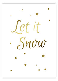 Poster  Let it Snow - Finlay and Noa