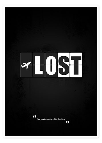Poster Lost (anglais)