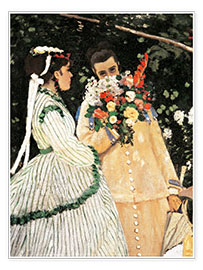 Poster Femmes dans le jardin (détail)